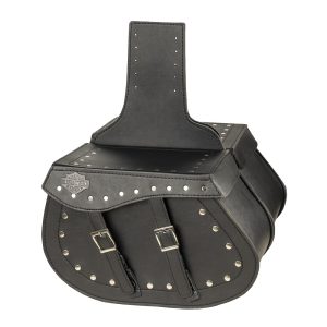 کیف خورجینی مدل کلاسیک دکمه پرچدار