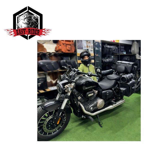 باکس چرمی عقب موتورسیکلت هارلی دیویدسون کروزر