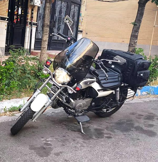 جاپایی پهن موتورسیکلت کروم