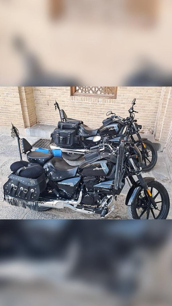 روباکی چرمی KavirC2 Aquila Benda QJ هارلی