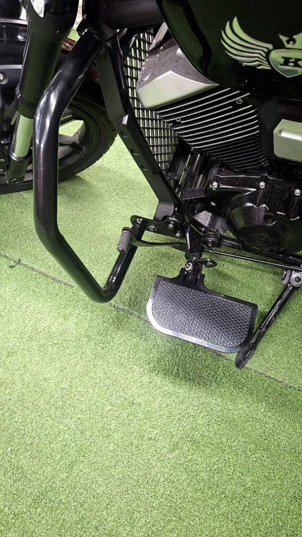 جاپایی پهن موتورسیکلت مشکی