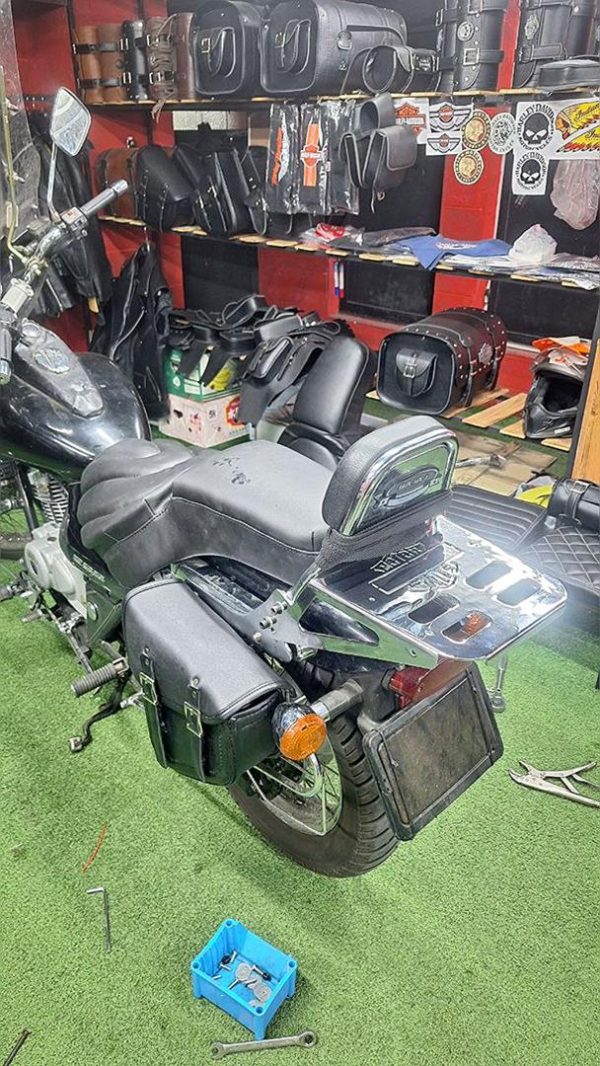 کیف ساید مدل مثلثی چرمی چپ و راست