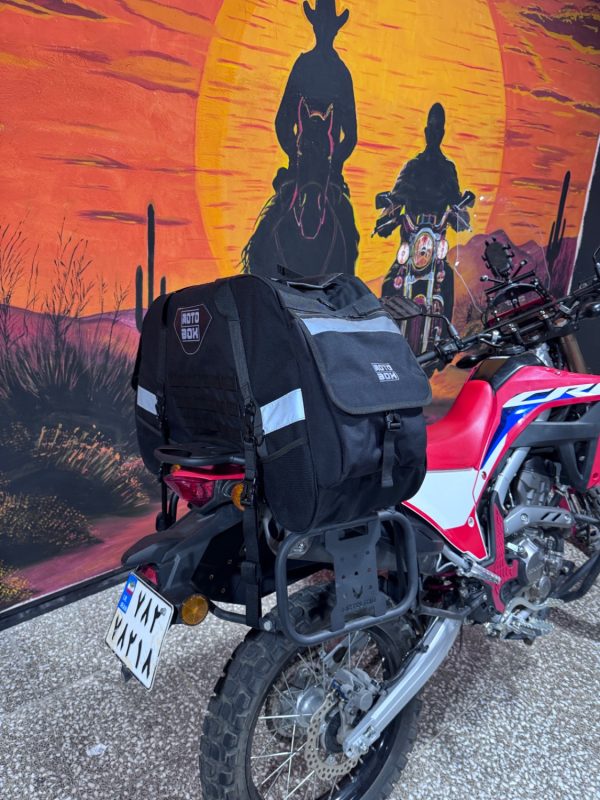 کیف زین و ترک بند مسافرتی مدل 80L موتوباکس